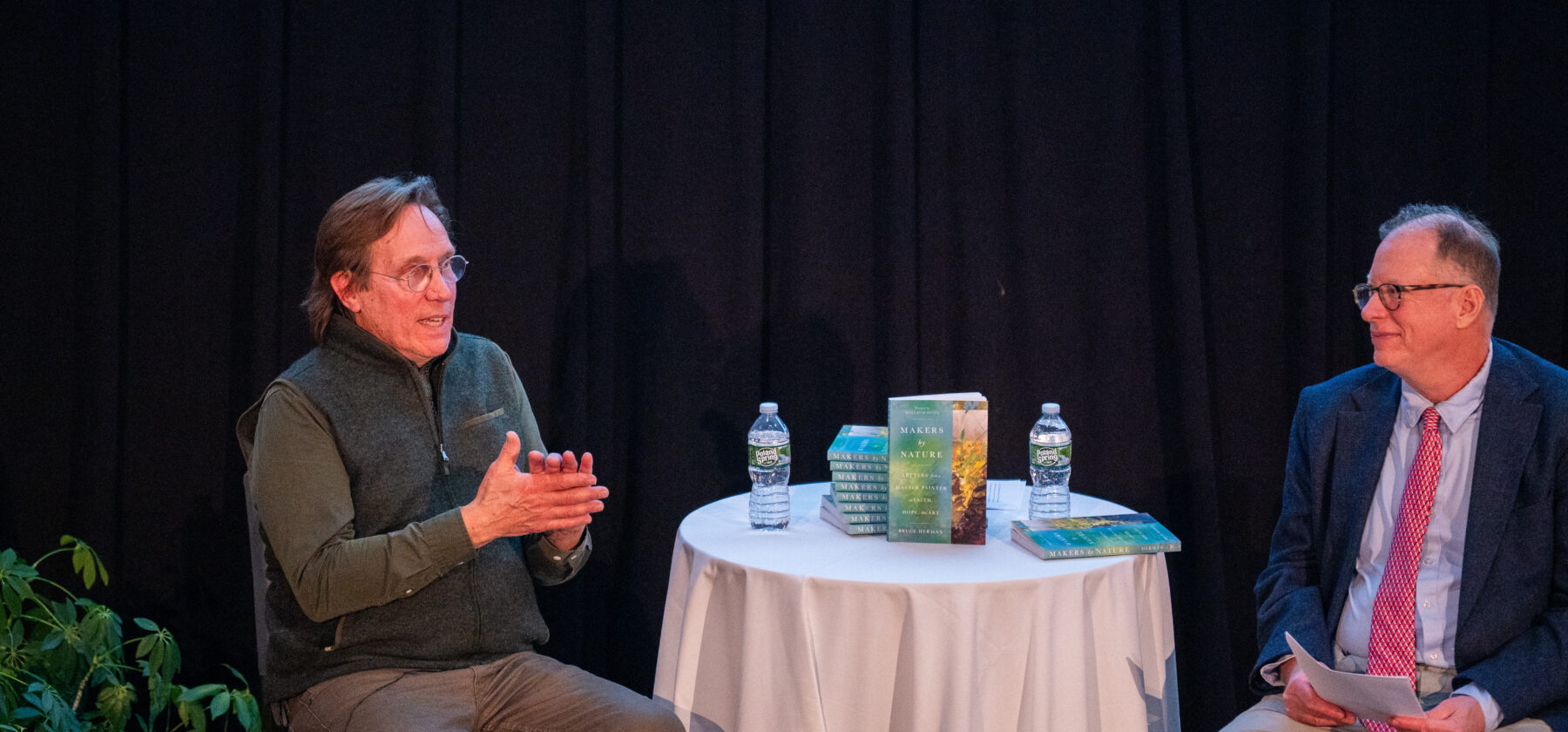 On January 28 Bruce Herman officially launched his new book on the relationship between faith, hope and art.