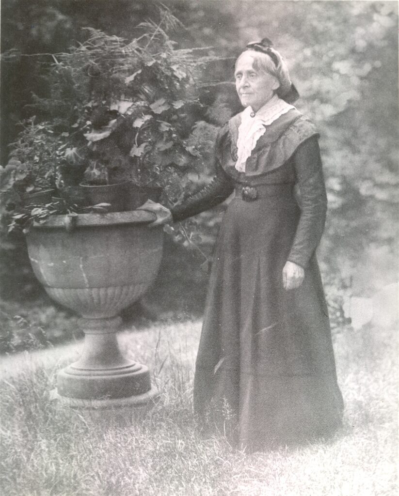 Black and white photo of Martha Frost